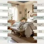 the best bedroom paint colors- pinterest graphic