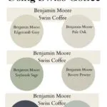 3 Gorgeous Palettes Using Swiss COffee - Pinterest Graphic