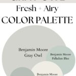 BM Gray Owl Fresh Airy paint Color Palette - Pinterest graphic