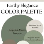 BM Rosepine paint Color Palette - Pinterest graphic