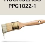 PPG Hourglass paint color review - pinterest graphic (