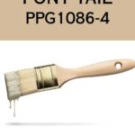 PPG Pony Tail paint color review - pinterest graphic