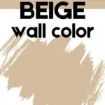 best beige wall color - pinterest graphic