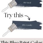 this blue Paint Color may Surprise You - pinterest graphic