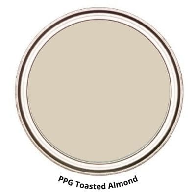 PPG Toasted Almond Digital Paint Can swatch 