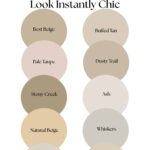 Beige Paint Colors that make your home look instantly Chic - Pinterest Graphic