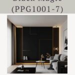 Black Magic -The Chic, Warm Black Paint You’ll Fall in Love With - Pinterest Graphic
