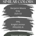 PPG Knight's Armor Similar Colors - Pinterest Graphic