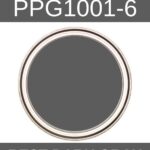 PPG Knight's Armor- The Chicest Black Paint Color You’ll Ever Meet- pinterest graphic