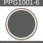 PPG Knight's Armor- The Chicest Black Paint Color You’ll Ever Meet- pinterest graphic