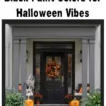 Spooky Chic The Best Black Paint Colors for Halloween Vibes