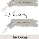 This greige Paint Color may Surprise You - pinterest graphic