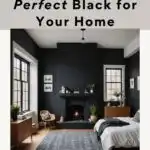 Why PPG Black Magic Is the Perfect Black for Your Home - Pinterest Graphic