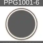 PPG Knight's Armor- The Chicest Black Paint Color You&rsquo;ll Ever Meet- pinterest graphic