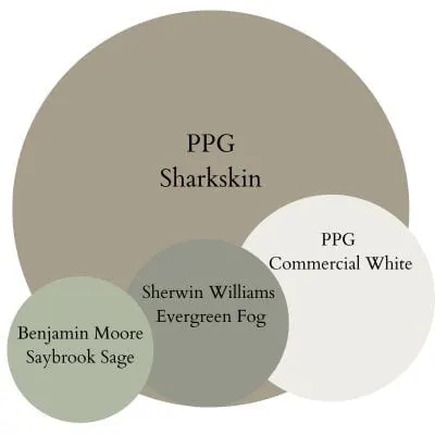 Sharkskin Modern Organic Palette (Earthy, Clean, Elevated) Palette paint Color Palette - Pinterest graphic 