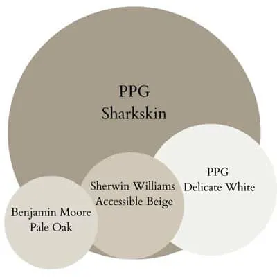 Sharkskin Warm Neutral Palette (Soft, Cozy, Timeless) Palette paint Color Palette - Pinterest graphic 