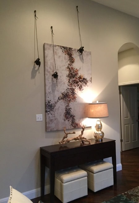 Accessible beige paint walls