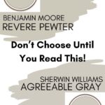 reeable Gray or Revere Pewter Don’t Choose Until You Read This Pinterest graphic