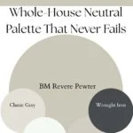 BM Revere Pewter Whole-House Neutral Palette That Never Fails- Pinterest Graphic