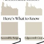 Choosing Between Edgecomb Gray and Accessible Beige Here’s What to Know - pinterest graphic