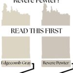 Choosing Between Edgecomb Gray and Revere Pewter Here’s What to Know - pinterest graphic