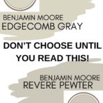 Edgecomb Gray or Revere Pewter Don&rsquo;t Choose Until You Read This Pinterest graphic