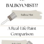 Pale Oak or Balboa Mist A Real-Life Paint Comparison- pinterest graphic