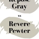 Repose Gray vs Revere Pewter- Which Paint Color Is Better Pinterest Graphic