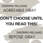Agreeable Gray vs repose GRay Don’t Choose Until You Read This Pinterest graphic