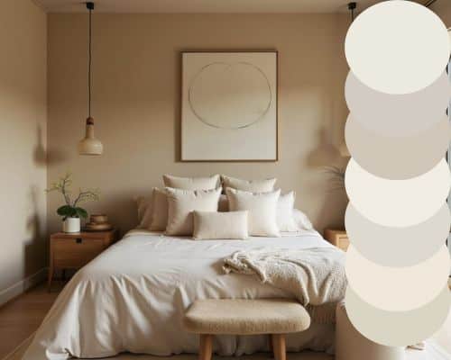 Best Paint Colors for Dark Rooms - digital swatches 