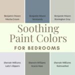 Sootthing Paint Colors for Bedrooms - Pinterest Graphic