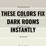 These colors FIX dark rooms instantly - Pinterest Graphic