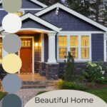 exterior paint colors - Pinterest Graphic
