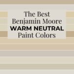 BM Warm Neutral Paint Colors - Pinterest Graphic