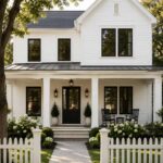 Best Exterior White Paint Colors for a Timeless Home - Pinterest Graphic