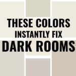 Best Paint Colors for Dark Rooms “Dark room Read this first”- Pinterest graphic