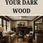 Dark wood in your Room Try These Paint Colors Instead pinterest graphic