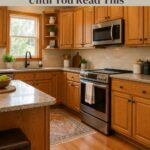 Don't Touch Your Honey Oak Until You Read This - Pinterest Graphic