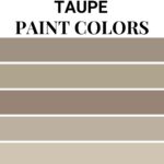 Gorgeous Benjamin Moore Taupe Paint Colors - Pinterest Graphic