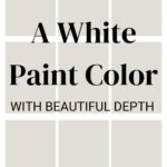 Sherwin-Williams Eider White Review A Soft White with a Hint of Gray - Pinterest Graphic