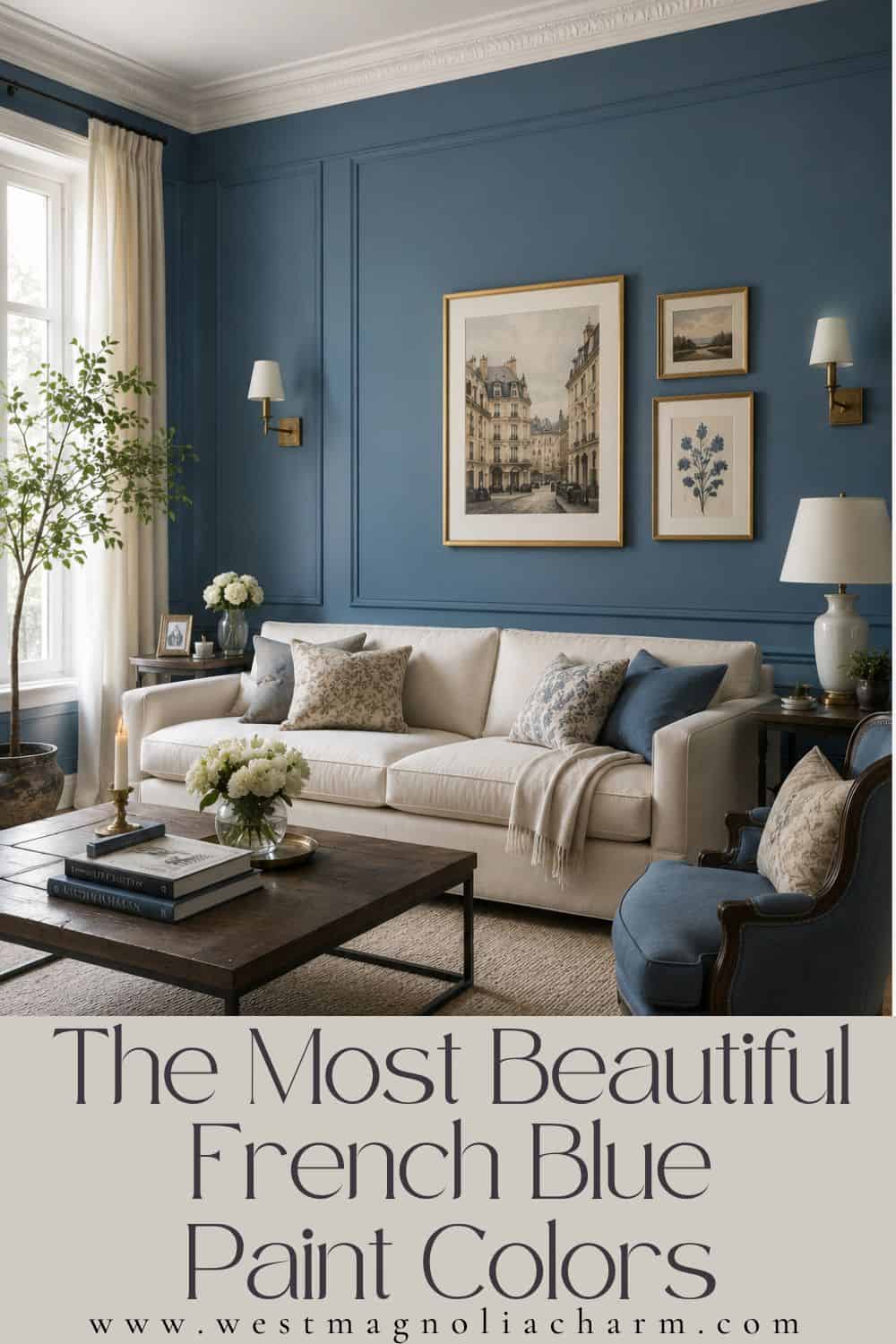 The Best French Blue Paint Colors for Every Room - West Magnolia Charm