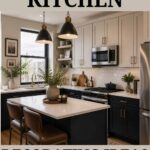Apartment Kitchen Decorating Ideas That Maximize Style & Space- pinterest graphic