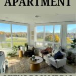 Apartment Living Room Ideas That Feel Stylish & Spacious- pinterest graphic