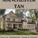 Benjamin Moore Manchester Tan HC-81 Review The Perfect Warm Greige - Pinterest Graphic