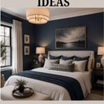 Blue Bedroom Ideas for a Calm, Cozy & Timeless Retreat- pinterest graphic