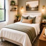 Small Bedroom Ideas That Make Your Space Feel Bigger & Cozier- pinterest graphic