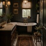 Moody Vintage Bathroom Ideas for a Timeless, Luxurious Look- Pinterest Graphic
