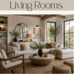 Organic Modern Living Room Ideas for a Warm & Effortless Look - Pinterest Graphic