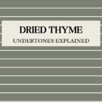 Sherwin-Williams Dried Thyme Review A Rich, Earthy Green You'll Love- Pinterest Graphic