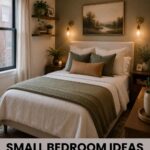 Small Bedroom Ideas That Make Your Space Feel Bigger & Cozier- pinterest graphic